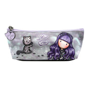 Trousse d'écolier Gorjuss Smitten kitten Noir Blanc (22.3 x 8.8 x 5.7 cm)