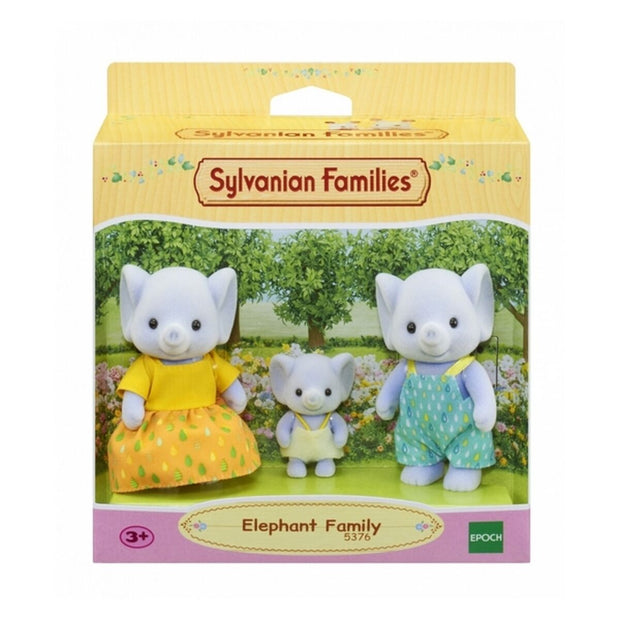 Poupées   Sylvanian Families  5376 The Elephant Family