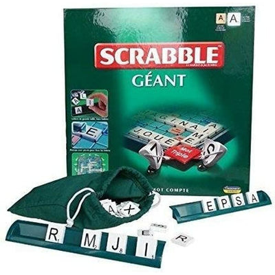 jeu de mots Megableu Scrabble Geant Bleu (1 Pièce) (FR)