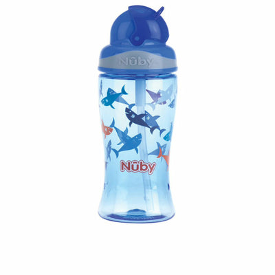 Verre d’Apprentissage Nûby Flip-it Requin 360 ml