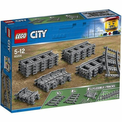 Playset   Lego City 60205 Rail Pack         20 Pièces