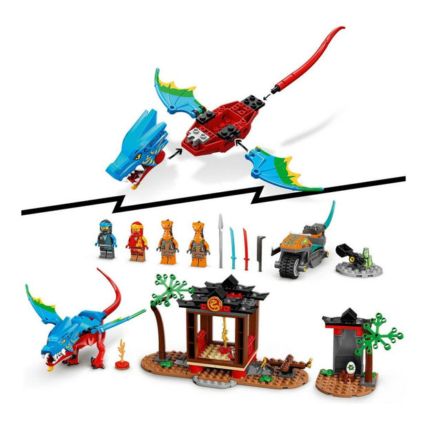 Playset Lego Ninjago Ninja Dragon Temple 161 Pièces 71759