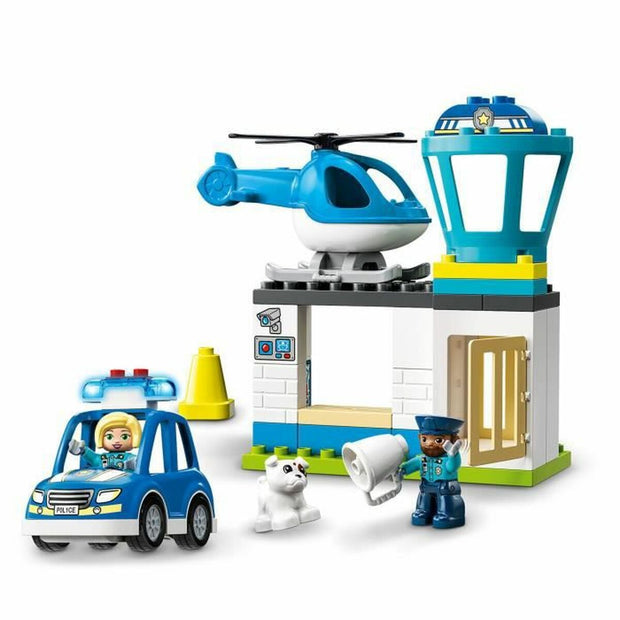 Playset Lego 10959 DUPLO Police Station & Police Helicopter (40 Pièces)