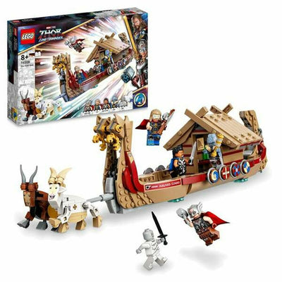 Set de construction Lego Thor Love and Thunder: The Goat Boat