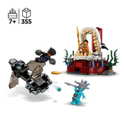 Set de construction Lego Marvel 76213 The Throne Salle of King Namor