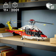 Jeu de Véhicules   Lego Technic 42145 Airbus H175 Rescue Helicopter         2001 Pièces