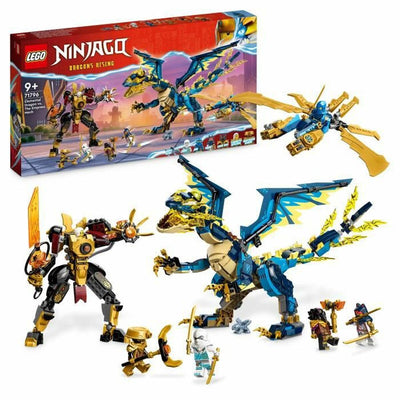 Set de construction Lego Ninjago 71796 The elementary dragon against the Empress robot Multicouleur