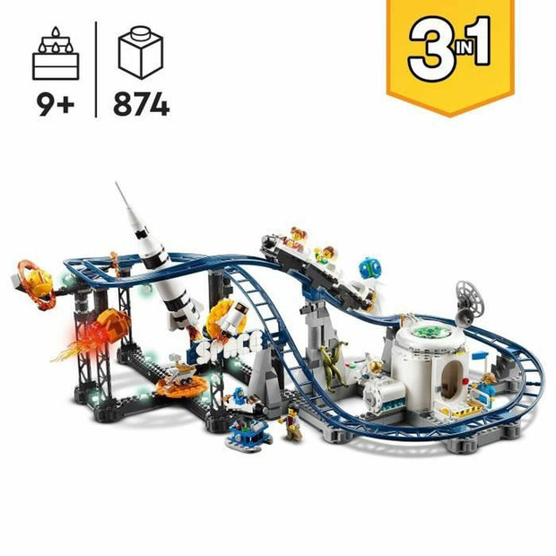 Playset Lego Creator 31142 Space Rollercoaster 874 Pièces