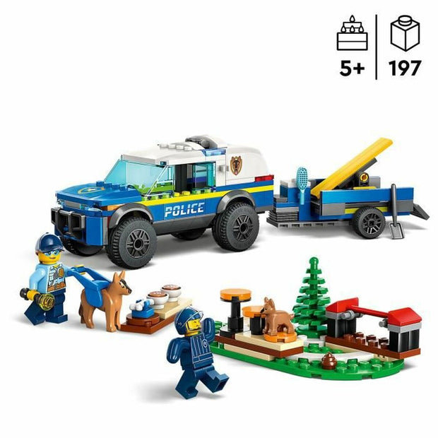 Playset Lego Police + 5 Ans 197 Pièces
