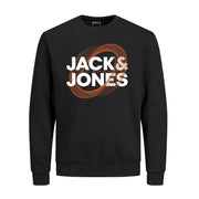 Sweat sans capuche enfant JCOLUCA Jack & Jones 12226492 Noir