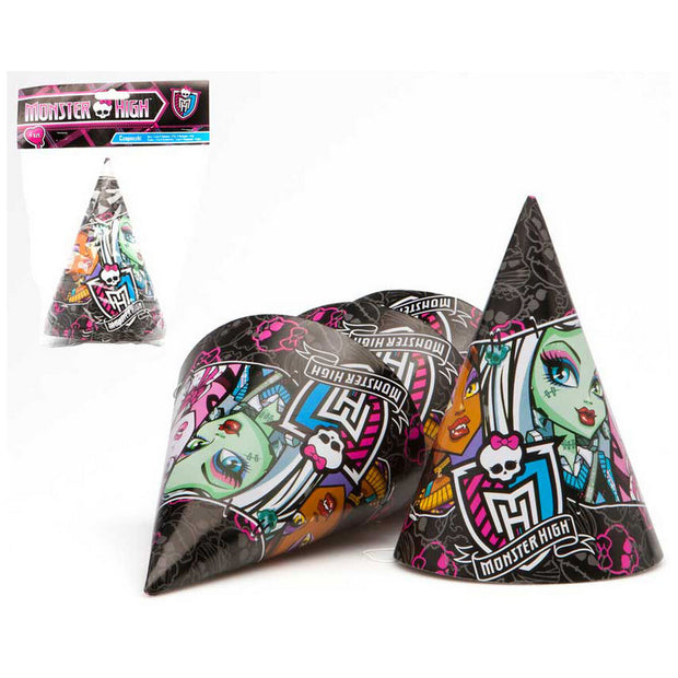 Set d'articles de fête Monster High 4 uds Chapeau