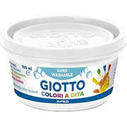 peinture pour doigts Giotto    Multicouleur 6 Pièces 100 ml