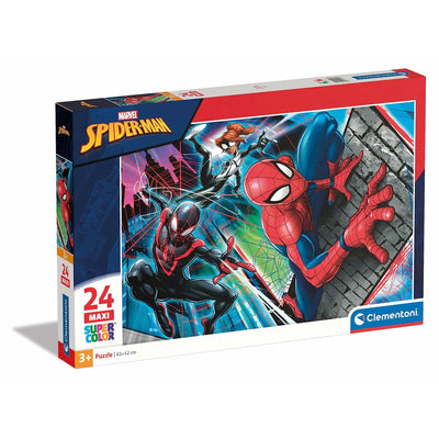 Puzzle Spiderman Clementoni 24497 SuperColor Maxi 24 Pièces