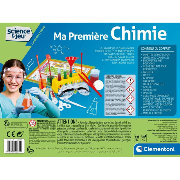 Jeu scientifique Clementoni My first chemistry (FR)