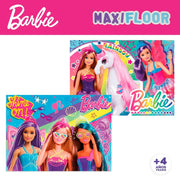 Set de 4 Puzzles Barbie MaxiFloor 192 Pièces 35 x 1,5 x 25 cm