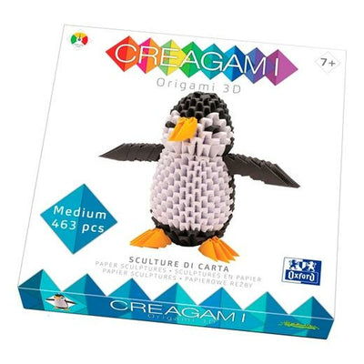 Travaux Manuel Oxford Creagami 3D Pingouin