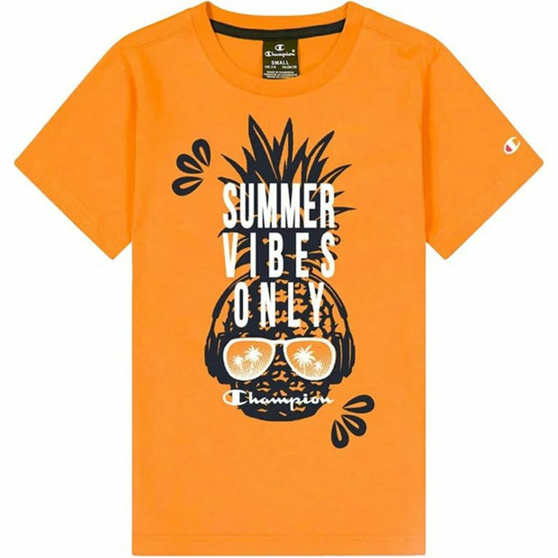 Ensemble de Sport pour Enfants Champion Orange