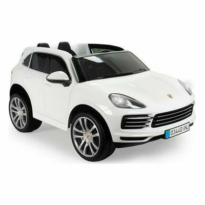 Voiture électrique pour enfants Injusa Porsche Cayenne 12V Blanc (134 x 81,5 x 58 cm)