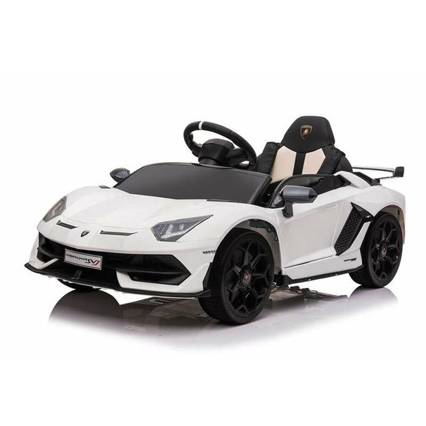 Voiture électrique pour enfants Injusa Aventador Svj Blanc 12 V