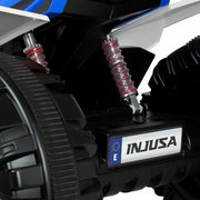 Quad électrique Injusa Rage Lumière Bleu Blanc 12 V