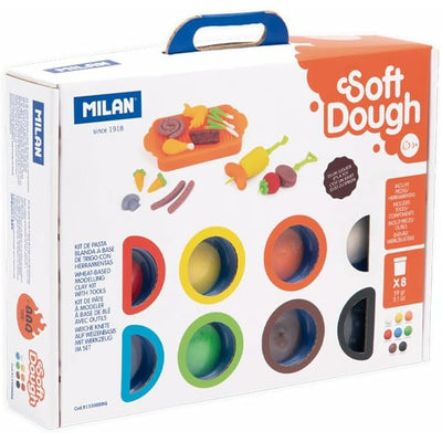 Pâte à modeler Milan Soft Dough BBq Multicouleur