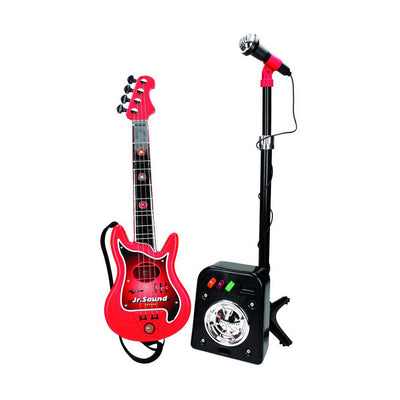 Guitare pour Enfant Reig Microphone Rouge