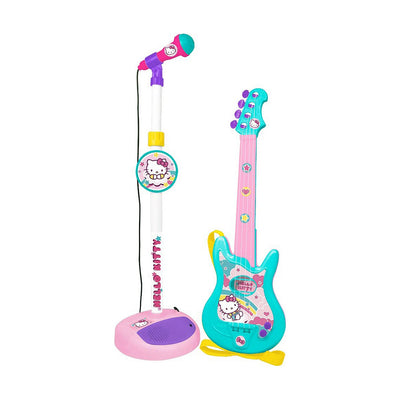 Guitare pour Enfant Hello Kitty   Microphone
