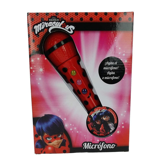 Microphone Karaoké Lady Bug Rouge