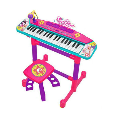 Piano Électronique Barbie Banquette