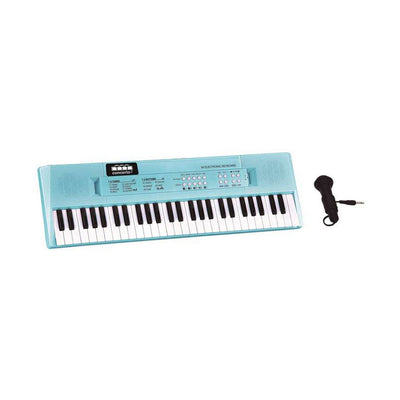Piano Éducatif Apprentissage Reig Bleu Microphone