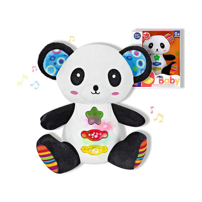 Peluche musicale Reig Ours Panda 15 cm