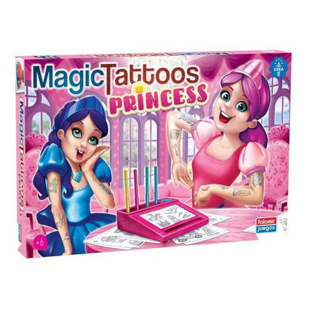 Jouet Educatif Falomir Tatouages Princesse