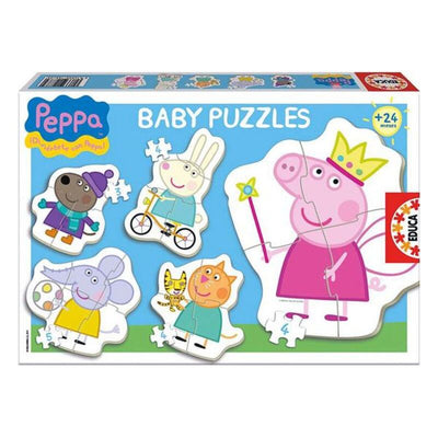 Set de 5 Puzzles Peppa Pig Educa Baby 15622