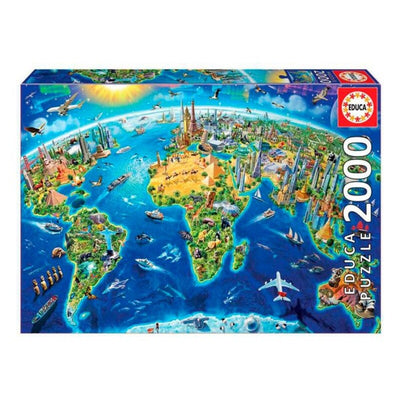 Puzzle Educa World Symbols 17129.0 2000 Pièces