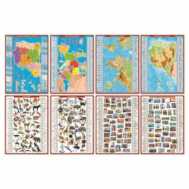 Jouet Educatif Educa Conector Géographie, cartes et atlas
