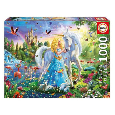 Puzzle Educa The Princess And The Unicorn 500 Pièces 68 x 48 cm