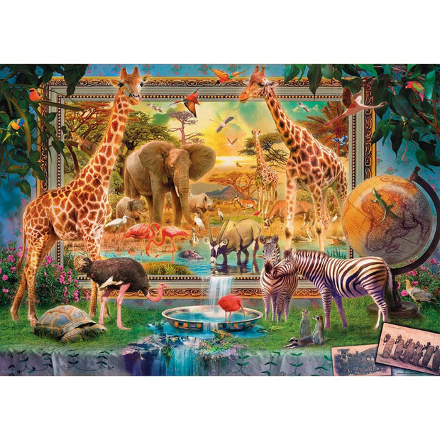 Puzzle Educa 19285 Savana Coming to Life 4000 Pièces