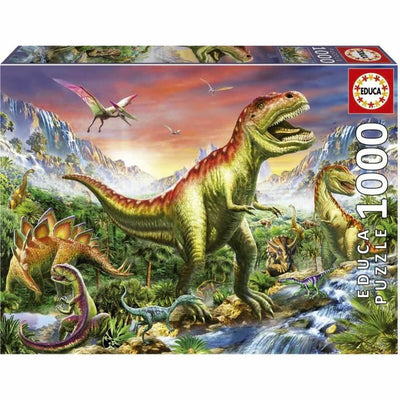 Puzzle Educa Dinosaures 1000 Pièces