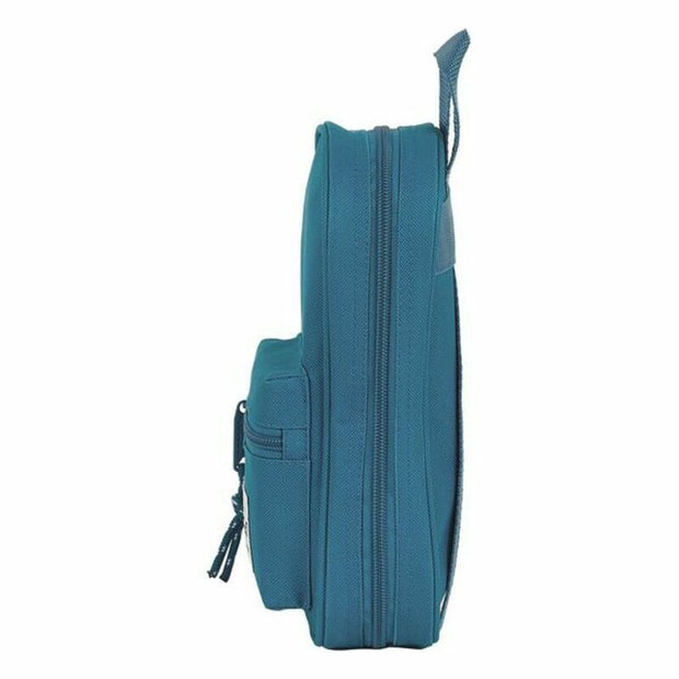 Plumier sac à dos BlackFit8 Egeo Bleu (33 Pièces)