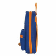 Plumier sac à dos Valencia Basket Bleu Orange (33 Pièces)