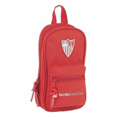 Plumier sac à dos Sevilla Fútbol Club Rouge (33 Pièces)