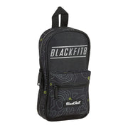 Plumier sac à dos BlackFit8 Topography Noir Vert (33 Pièces)