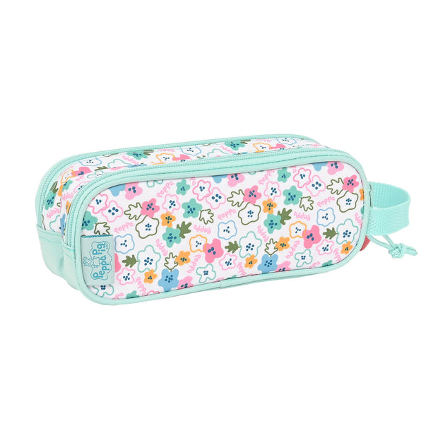 Trousse d'écolier Peppa Pig Cosy corner Bleu clair (21 x 8 x 6 cm)