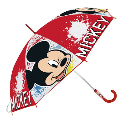 Parapluie Mickey Mouse Happy Smiles Rouge (Ø 80 cm)