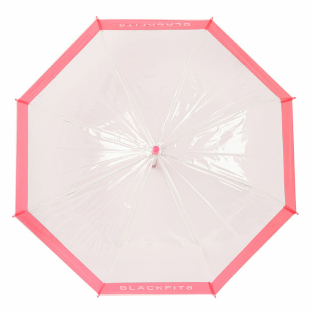 Parapluie BlackFit8 Glow up Transparent Rose (Ø 70 cm)