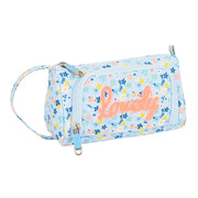 Trousse Scolaire avec Accessoires Moos Lovely Bleu clair (32 Pièces)