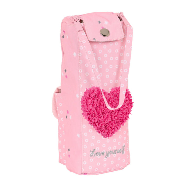 Trousse d'écolier Safta Love Yourself Rose (6 x 21 x 6 cm)