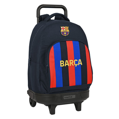 Cartable à roulettes F.C. Barcelona Bordeaux Blue marine (33 x 45 x 22 cm)