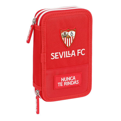 Plumier double Sevilla Fútbol Club Rouge (28 pcs)