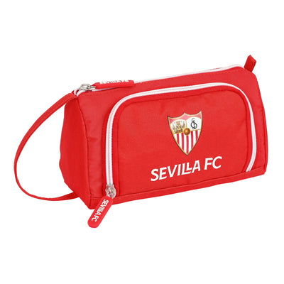 Trousse Scolaire avec Accessoires Sevilla Fútbol Club Rouge (32 Pièces)